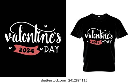 Valentine's day 2024 T-shirt design.