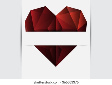 Valentine's day abstract background