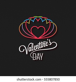 Valentines Day Abstract Background