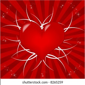 Valentine's Day, abstract background
