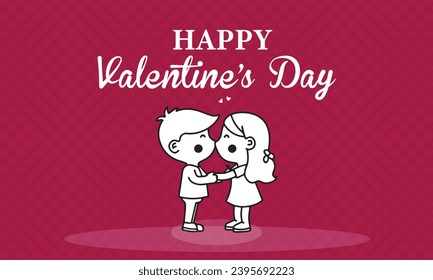 Valentine's Day Abstract background, valentine's day greeting background design, Card Design
