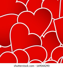 Valentine`s Day abstract background. And also includes EPS 10 vector