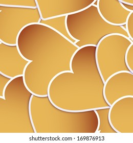 Valentine`s Day abstract background. And also includes EPS 10 vector