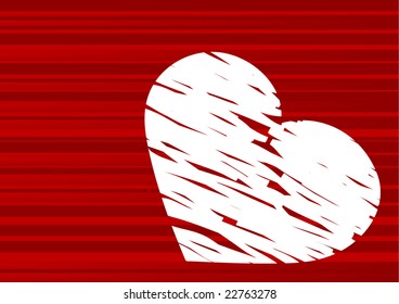 Valentine's day abstract with space for a text
