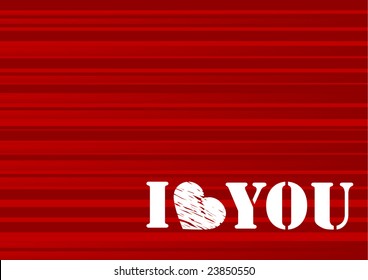 Valentine's day abstract with space for a text
