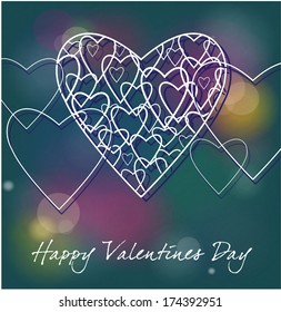 Valentine`s day background 