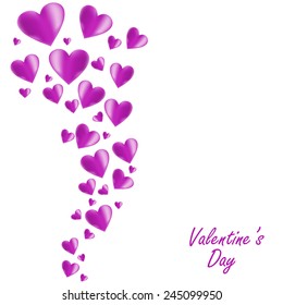 Valentine's day background.