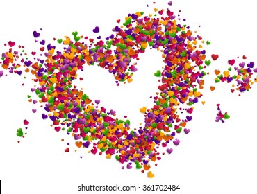 Valentine`s day background