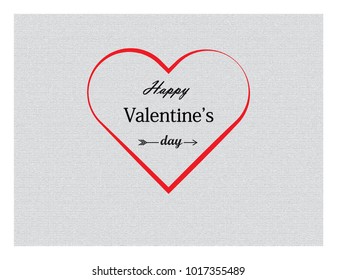 valentines day background abstract vintage love vector card red text romantic art happy symbol heart