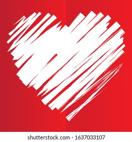 valentines day background abstract vintage love vector