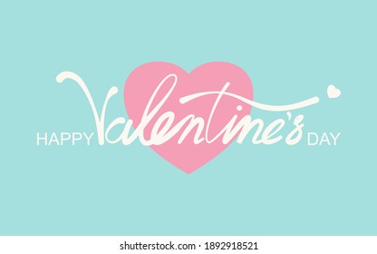 Valentinstag Hintergrund. Valentinstag Banner. Vektor.