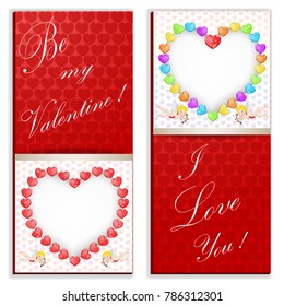 Valentine's day background card