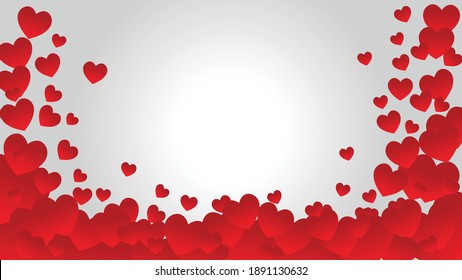 valentines day background Valentines day card cover concept. background Heart drawing for 14 February.