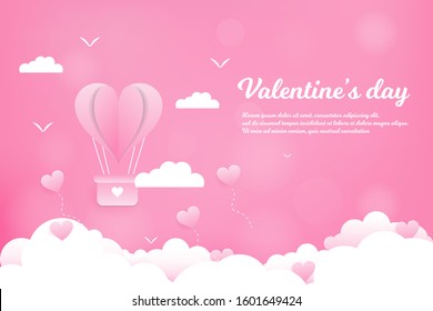 Valentine's Day Background concept design