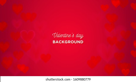 Valentine's Day Background concept design suitable for advertisement, banner, and gift card