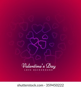 valentines day background design
