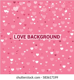 Valentine's day background design.
