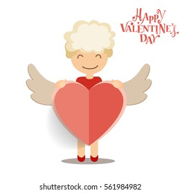 Diseño de fondo del día de San Valentín. Ilustración vectorial.