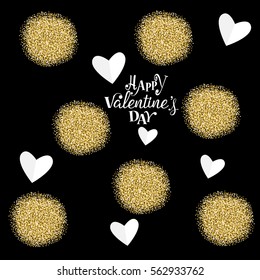 Valentines day background design. Vector illustration.