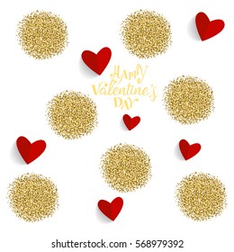 Valentinstag Hintergrund Design. Vektorgrafik.