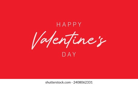 Valentine's Day Background Desing Vector Editable