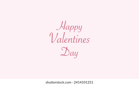 Valentine's Day Background Desing Vector Editable