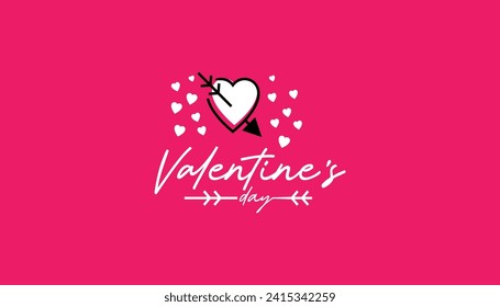 Editable vector de diseño de fondo de San Valentín