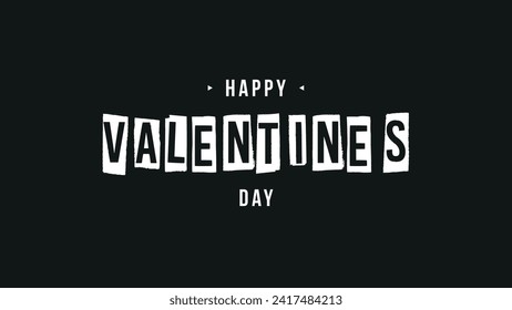 Valentine's Day Background Desing Vector Editable 