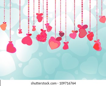 Valentines Day Background. EPS 8 vector file included