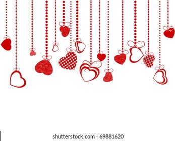 Valentines Day Background. EPS 8 vector file included