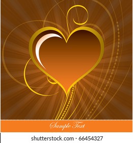 Valentines Day Background. eps10.