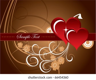 Valentines Day Background. eps10.