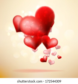Valentines day background. + EPS10 vector file