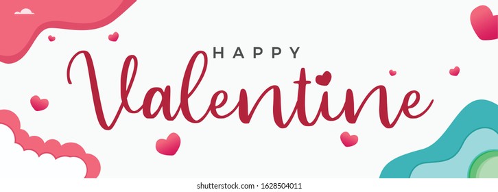 Valentine's Day background. Gifts, candle, confetti, pastel background