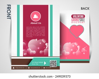 valentines day background, greeting card, vector eps10.