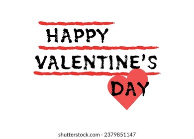 Valentine's day background. Happy valentines day design for invitations, flyers, banners, brochures, poster, social media posts.