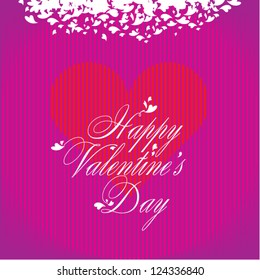 Valentines day background. Heart.