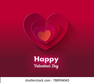  Valentine`s day.  Background with heart