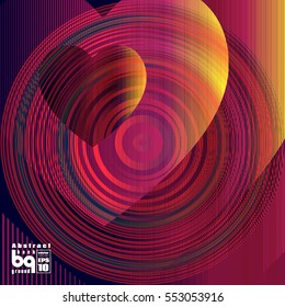Valentines day background heart. Colorful gradient . Geometric texture 14 february.
Vector illustration love, glitch. Print on textile.