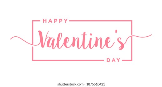 Valentines day background with heart pattern and typography of happy valentines day text . Vector illustration. Wallpaper, flyers, invitation, posters, brochure, banners.