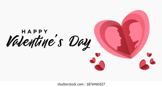 Antecedentes del día de San Valentín con patrón cardíaco y tipografía de feliz día de San Valentín texto . Ilustración vectorial. Papel de escritorio, volantes, invitación, carteles, folleto, pancartas.