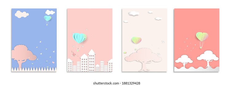 Valentines day background with heart pattern and  happy valentines day  . 