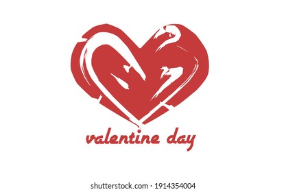 Valentine's Day background with heart pattern and happy valentines day typography text. Vector illustration. Wallpapers, flyers, invitations, posters, brochures, banners.