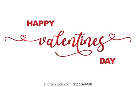 Valentines day background with heart pattern and typography of happy valentines day text . Vector illustration. Wallpaper, flyers, invitation, posters, brochure, banners.