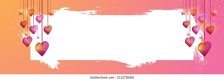 Valentines day background with heart pattern and typography of happy valentines day text . Vector illustration. Wallpaper, flyers, invitation, posters, brochure, banners, emailer, template, ui ux