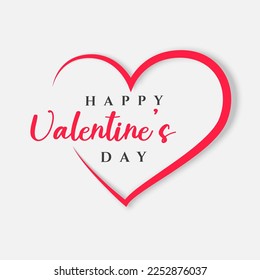 Valentines day background with heart pattern and typography of happy valentines day text . Vector illustration. Wallpaper, flyers, invitation, posters, brochure, banners.