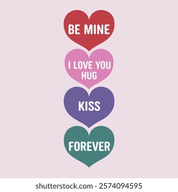 Valentines day background with heart pattern. Happy valentines day.