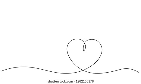 Valentines day background with heart, vector illustration.