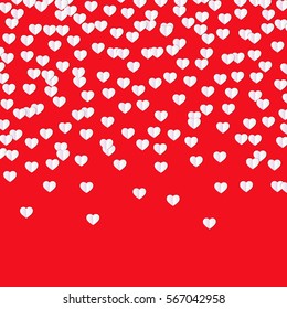 Valentine's day background with hearts