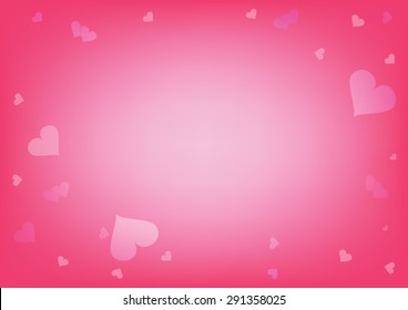 Valentine's day background with hearts. eps 10